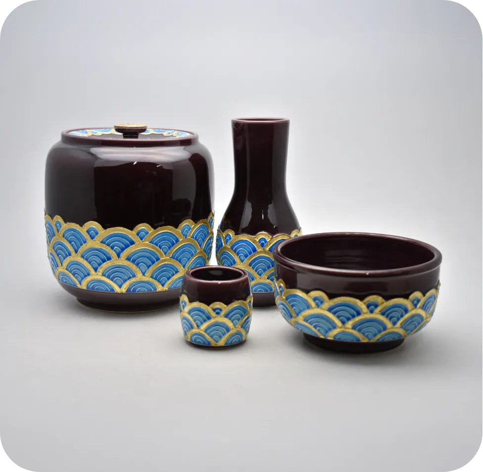 金谷五郎三郎造銅製砲口銀遊環摘急須 湯沸