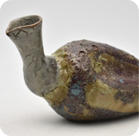 九谷焼 三代徳田八十吉耀彩鉢 旋律