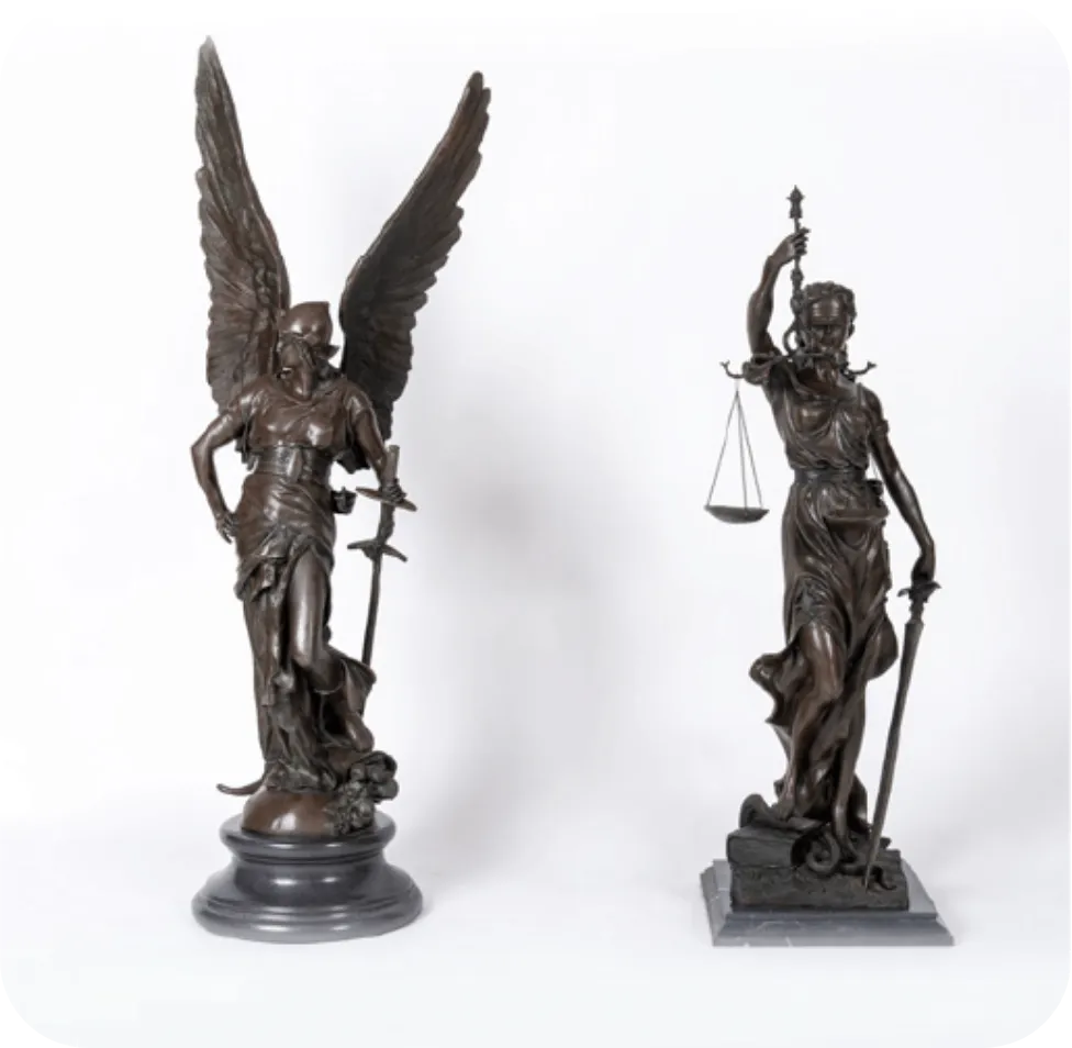 銅器テミス&天使