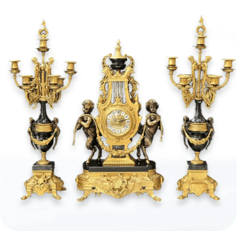 フランツ ヘルムレ置時計